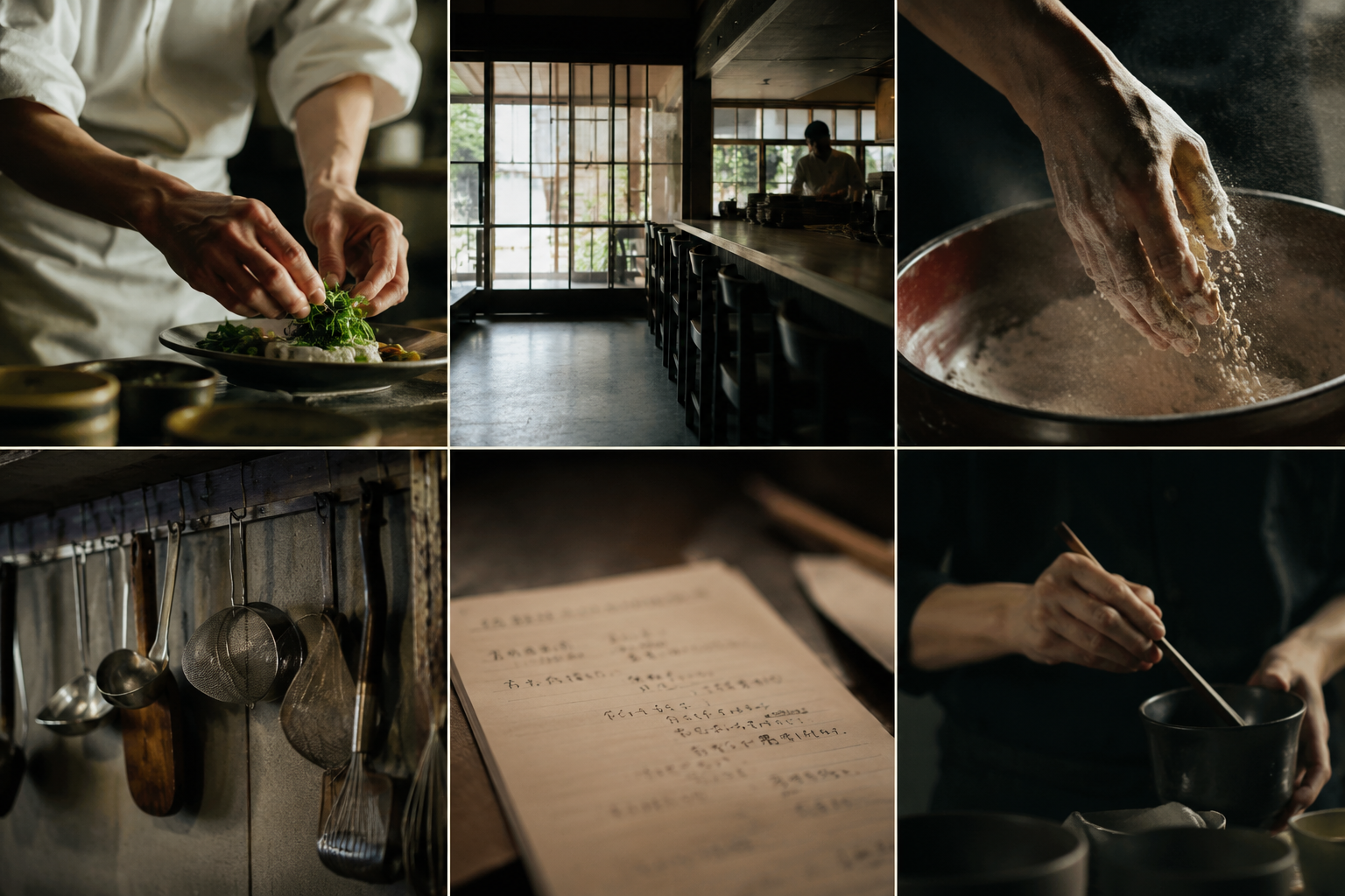 仕事の所作と積み重ね